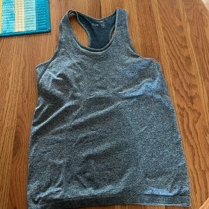 Zyia size L copper charged racer back tank